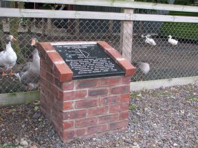 Greenwich Meridian Marker; England; Lincolnshire; Stickney